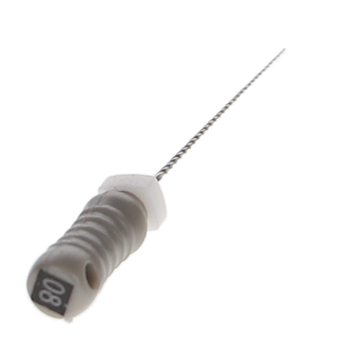 House Brand Dentistry 400101 HSB Endodontic K-Files 21mm #08 Grey Stainless Steel 6/Pk House Brand Dentistry 400101 HSB Endodontic K-Files 21mm #08 Grey Stainless Steel 6/Pk